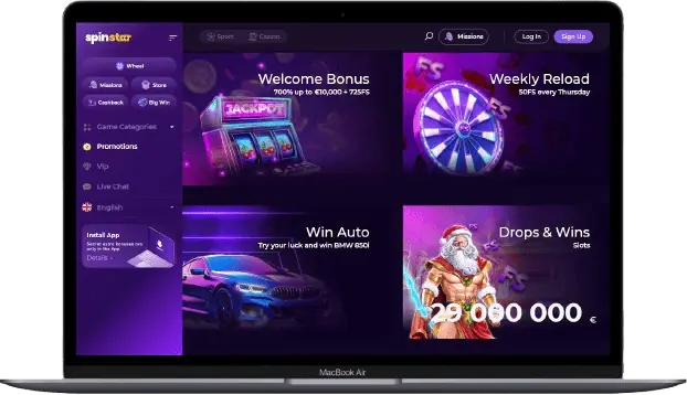 spinstar casino Gameplay